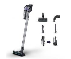 Samsung Aspirapolvere Senza Fili Jet™ 75 Easy VS20T7533T4/ET, Senza Sacco, Potenza 200W, Fino a 60 min di autonomia, Argento