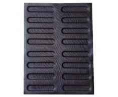 Stampo per dolci in silicone a 16 posti, perforato, per eclair, mousse, formine e stampi da cucina