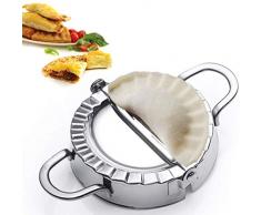 Best Utensils Stampo ravioli in acciaio INOX, tagliapasta pasticceria accessori da cucina, Acciaio inossidabile, Silver, S-7.6CM