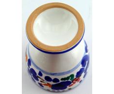 Porta uovo ceramica pitturato a mano con decori arabesco,portauovo,oggetti ceramica pu1.Dimensioni: Altezza 6cm,diametro 5,5cm.
