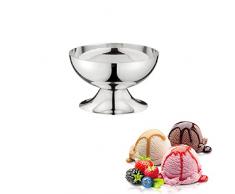 Coppe gelato Coppe gelato in acciaio inox, Bicchieri da dessert,per Gelato, Dessert, Frutta, Antipasti, Cocktail