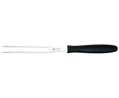 Bricco taglio forcella 13 cm würstel forchetta carne forchetta pesce forcella, colore: Nero