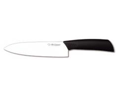 Sanelli Ambrogio Chef Ceramic Coltello Cuoco 17 cm, Bianco, 29.0x4.5x2.0 cm