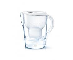 BRITA Caraffa Filtrante Marella XL per acqua, Bianco (3.5l) - incl. 1 Filtro MAXTRA+ per la riduzione di cloro, calcare e impurità