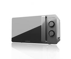 Cecotec Microonde con Grill ProClean 3160 Mirror Capacità di 20 l, rivestimento Ready2Clean, 700 W di potenza, griglia 800 W, 6 livelli, timer 30 min, modalità scongelamento