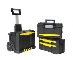 Stanley 1-79-206 Carrello Porta Utensili, 3 in 1, Nero