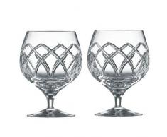 Galway - Bicchieri da brandy Crystal Mystique in confezione regalo