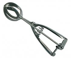 Piazza 30130 Dosatore Gelato Inox Ovale, 1/30, Acciaio