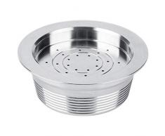 Capsula per caffè in acciaio inossidabile riutilizzabile Macchina per caffè Capsula per caffè Filtro Tazza Spazzola Kit cucchiaio Cucchiaio Misura per LAVAZZA MIO
