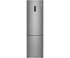 LG GBB72SAUCN1 Frigorifero Smart Combinato Total No Frost con Congelatore, 384 L, Classe C, 35 dB, Linear e Door Cooling, Fresh Balancer e Converter, Frigo con Freezer, Metal Fresh, Wi-Fi, Display LED