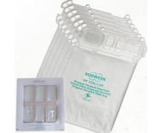 Vorwerk Folletto 1 Sacchetti più Dovina VK 135/136 Originali Vorwerk, Microfibra