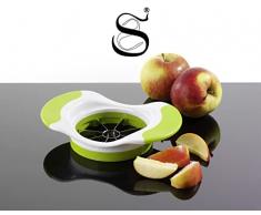 Tagliamela con Lame in Acciaio Inox - Taglia Mela a Spicchi con Leva il Torsolo, presa ergonomica made by Stone&Stone