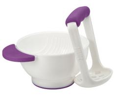 NUK Fresh Foods schiaccia cibo e ciotola | Senza BPA | Viola