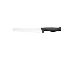 Fiskars Coltello trinciante, Hard Edge, Design Elegante, Lunghezza totale: 35,1 cm, Acciaio Inossidabile/Plastica, 1051760