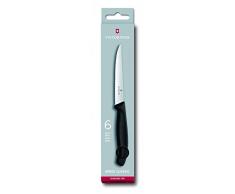 Victorinox Cuisine - Set di coltelli da bistecca e pizza Swiss Classic - 6 pezzi - 6.7233.6