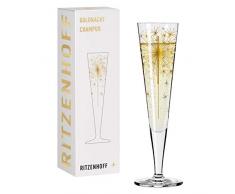 RITZENHOFF Goldnacht #5 Bicchiere da Champagne, Vetro