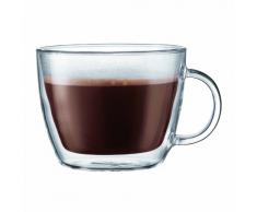 Bodum BISTRO Tazza per Caffé Latte 0,45 l, set da 2