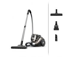 Rowenta RO4B50EA Compact Power XXL Aspirapolvere Senza Sacco, Capacità 2.5 Litri, Potenza 900 W, Design Compatto, Sistema di Filtraggio a 3 Livelli, Aspirapolvere Potente e Facile da Pulire