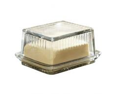 LOBERON® Burriera Durham, vetro, L/A/P ca. 14/7/12 cm, trasparente