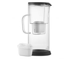 SILBERTHAL Caraffa filtrante acqua vetro | Brocca acqua filtrante | Caraffa per filtrare acqua 2,7L |