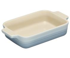 Le Creuset Pirofila Rettangolare, Gres, Costal Blu, 18 cm