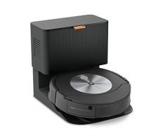 iRobot Roomba Combo j7+, Robot Aspirapolvere Lavapavimenti, Base Autosvuotante, Mappatura Intelligente, Wi-Fi, Rilevamento Ostacoli, 2 Spazzole Multi-Superficie, App e Assistente Vocale
