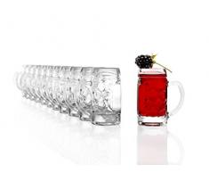 Stölzle-Oberglas 4533188047 Mini Boccale di birra 5cl, con riempimento Mark a 4cl, 12 Boccale
