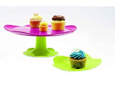 ZAK Designs Sweety 0204-N960 - Piatto per torte diametro 38 cm, colore: Verde