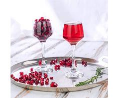 Argon Tableware, Bicchieri da Sherry/Liquore, da 80 ml - Confezione Regalo da 24
