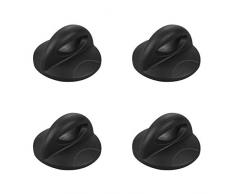 HEMOTON 4 Pz Manopole Coperchio Pentola Sostituzione Pentola Coperchio Coperchio Manopola Maniglia Cucina Pentole Sostituzione Pentola Impugnatura Coperchio S