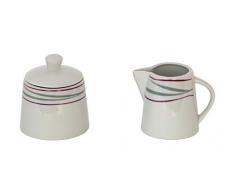 2tlg. Set bricco per il latte 22 cl & zuccheriera 26 cl Caviano
