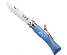 Opinel N. 07, Coltello Serramanico Unisex – Adulto, Blu, Taglia Unica