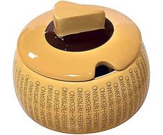 PENGO Formaggera Cheestyle Parmigiano in Ceramica, Multicolore