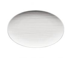 Rosenthal 11770Â âÂ 800001Â âÂ 12718Â Mesh Piatto Ovale, 18Â cm, Colore: Bianco