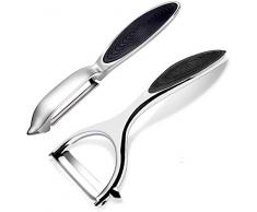 GOLD PIE 2 Pela Verdure Pelapatate Professionale in Acciaio Inox – Pela Verdure Spelucchino - Peeler Frutta e Verdura