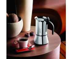 Bialetti 0001698 Bialetti Venus Caffettiera, 2 Tazze, Acciaio Inossidabile, Argento, 2 Tazze, 1 UnitÃ , Diametro base: 8 cm