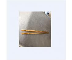 2020 HOT lusso 304 in acciaio inox Piazza bacchette Titanium Gold Rose Sushi Hashi cinese Colorful Bacchette 1 coppia (Color : 1)