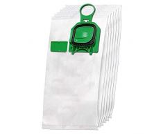 6 Premium Sacchetti per aspirapolvere adatti per Vorwerk Folletto VK 140 150 - VK140, VK150 - FP 140 150 - FP140/150 - con microfibra speciale