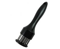 Youthshare Puscard - Batticarne professionale con aghi in acciaio inox, utensile da cucina (nero)