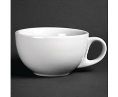 Olympia - Tazza per cappuccino Athena, per hotel, 285 ml (confezione da 12), GG870