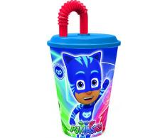 PJ Masks Bicchiere Sport, Blu, 18 x 37 x 28