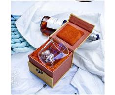 Bicchiere da Cocktail - YFaith 150 ML Bicchiere da Whisky - Il Monte Fuji Fatto a Mano Bicchieri Cristallo - con Confezione Regalo - Arte Bicchieri Vetro - Adatto a Feste, Bar, Famiglie