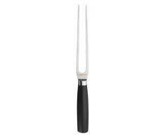 FISKARS Functional Form Forchettone, Acciaio, Nero, 2.8 x 6.2 x 28.4 cm