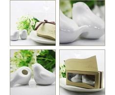 BOMBONIERE SALE E PEPE IN CERAMICA MATRIMONIO SEGNAPOSTO IN REGALO