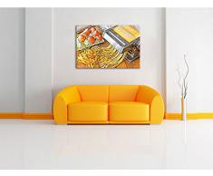 macchina per la pasta tradizionale con le uova Formato: 60x40 su tela, enorme XXL Immagini completamente Pagina con la barella, stampa d'arte su murale con la struttura, più economico di pittura o pittura ad olio, nessun manifesto o poster