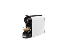 Bialetti Gioia, Macchina Caffè Espresso per Capsule in Alluminio, Supercompatta, Serbatoio 500 ml, Bianco