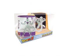 ABYstyle - Dragon Ball Z Gift Pack - king size Mug 460ml + Keychain + Goku vs Frieza Coaster