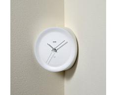 Alessi GIA20 W DC03/2 PB Tonale Piatto Fondo, Ceramica, Azzurro, Resina termoplastica, Bianco, 21x21x13 cm