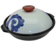 Aiyu No. 8 terracotta pentola polpo arabesque 734 071 (Japan import / Il pacchetto e il manuale sono scritte in giapponese)