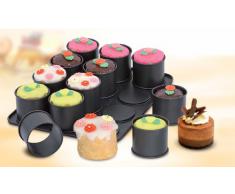 Zenker 3401 Teglia con fondo staccabile 24 cm colore: Nero